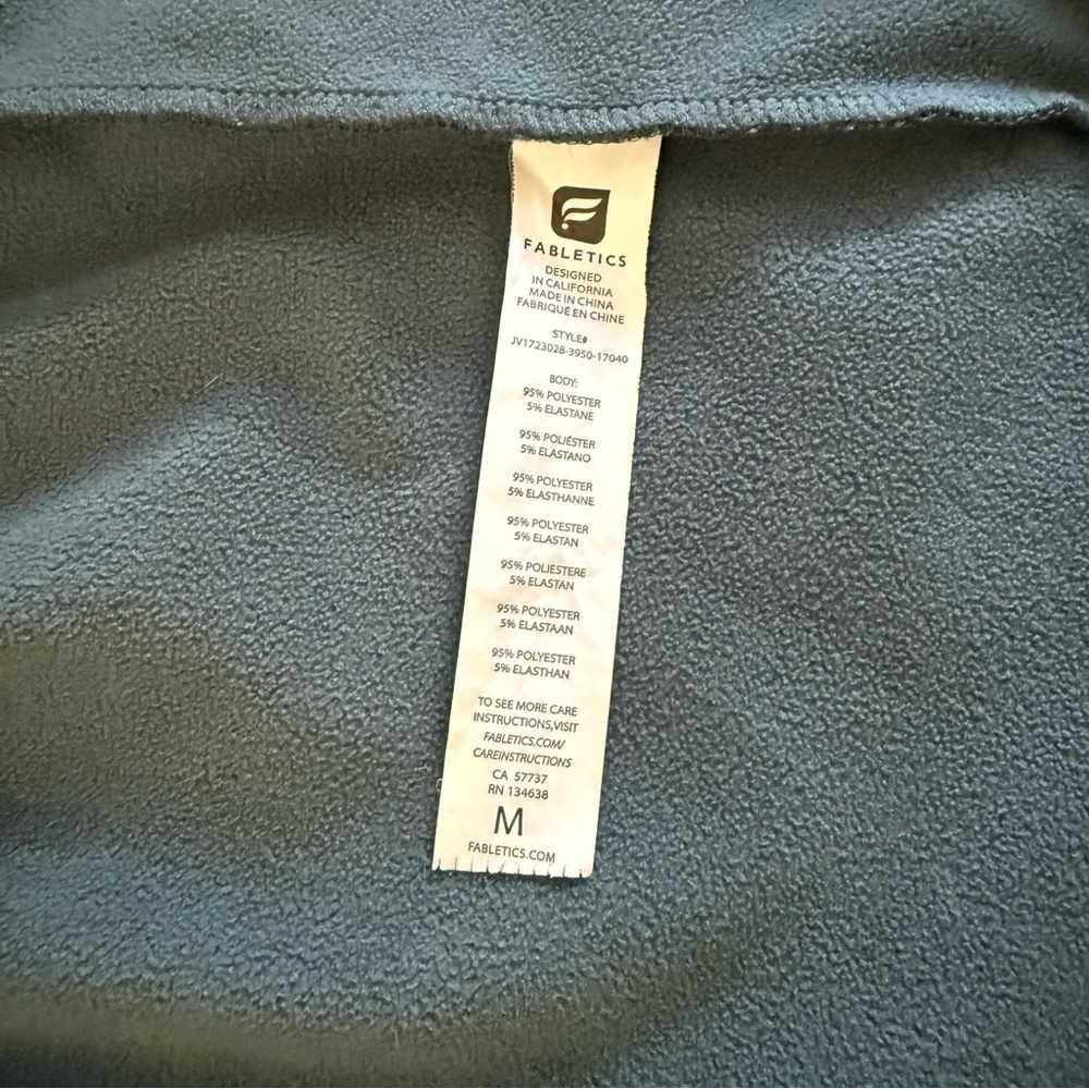 Fabletics Full Zip Hooded Performance Jacket Size… - image 12